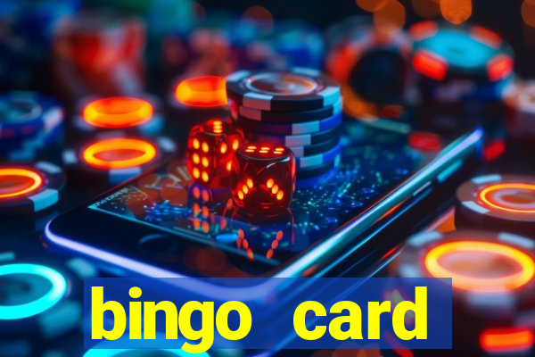 bingo card generator with pictures